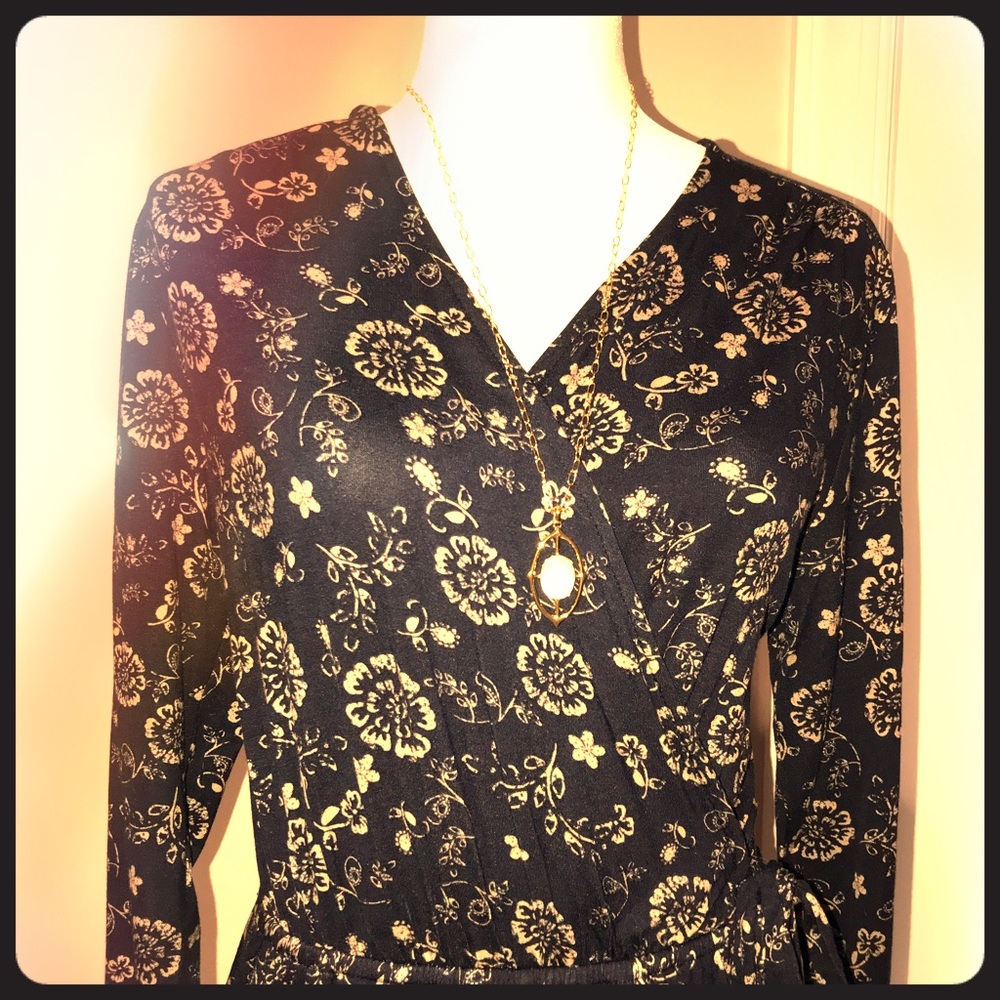 NWT Papermoon Faux Wrap Dress
